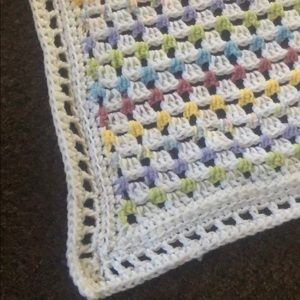 Bedding - Handmade crochet baby blanket Bedding - Handmade crochet baby blanket